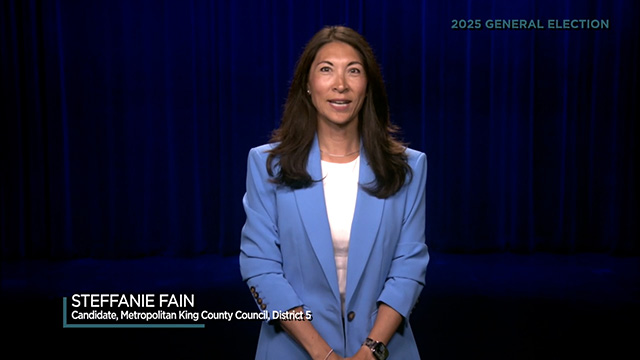 Steffanie Fain, candidate for Metropolitan King County Council, District 5 Steffanie Fain, candidate for Metropolitan King County Council, District 5