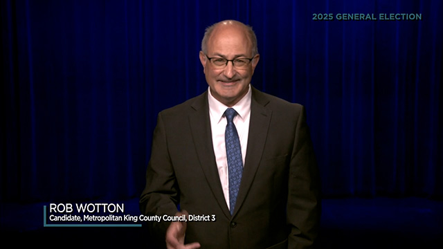 Rob Wotton, candidate for Metropolitan King County Council, District 3 Rob Wotton, candidate for Metropolitan King County Council, District 3