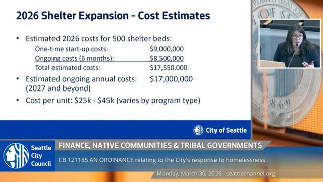 Finance, Native Communities and Tribal Governments Committee 3/30/2026 on Explore Videos Page Finance, Native Communities and Tribal Governments Committee 3/30/2026