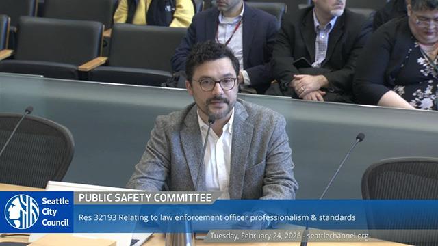 Public Safety Committee 2/24/2026 on Explore Videos Page Public Safety Committee 2/24/2026