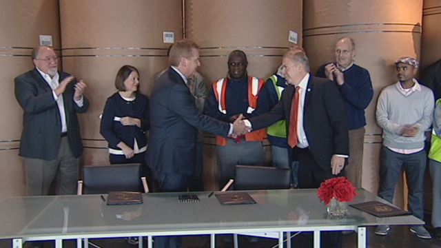 Mayor, Port establish heavy haul corridor 10/30/15