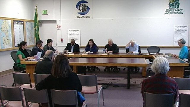 Seattle Board of Park Commissioners 3/24/16