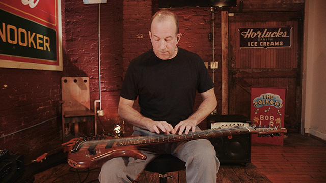 Art Zone: Guitarist Trey Gunn performs 'Hard Winds'