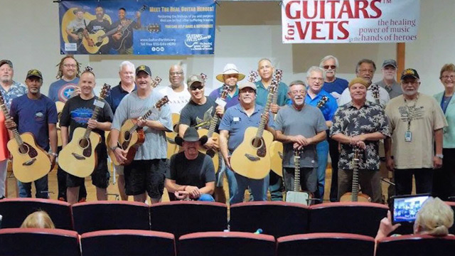 Guitars for Vets: healing power of music helps veterans cope CityStream: Guitars for Vets