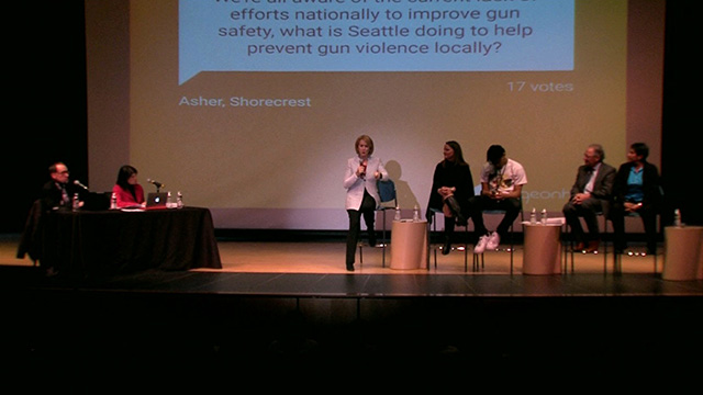 Mayor Durkan hosts town hall on students stopping gun violence