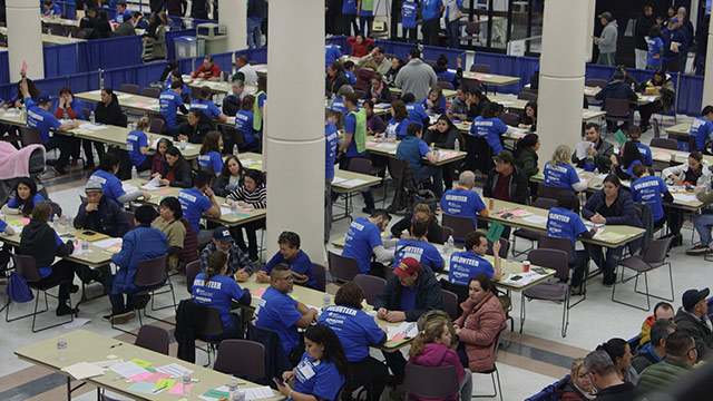Scenes from the Seattle United for Immigrants & Refugees Mega-Workshop