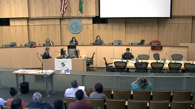 Gender Equity, Safe Communities, New Americans & Education Committee Special Meeting - Public Hearing 8/1/18