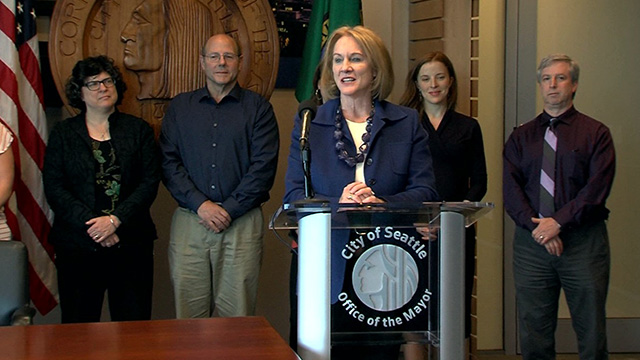 Mayor Durkan signs 2030 building efficiency legislation