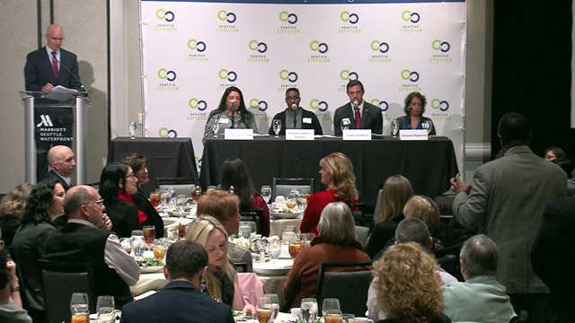 Reflect, listen & learn at CityClub's 2018 Year in Review Town Square: Seattle CityClub 2018 Annual Year In Review
