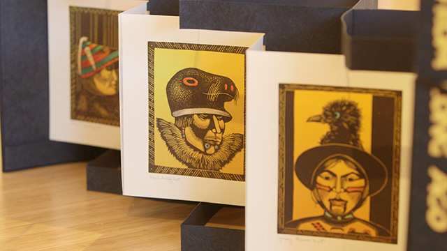 Books as sculpture at BIMA