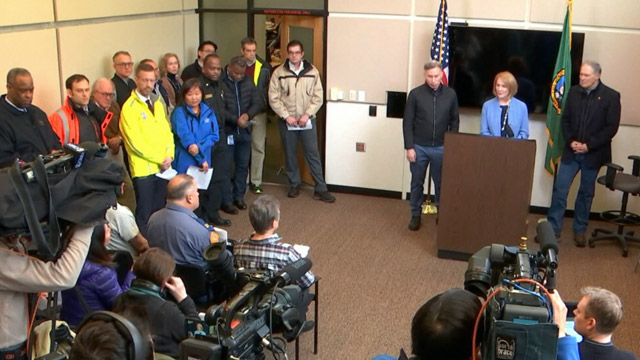 Mayor Durkan, Governor Inslee, Other City and Regional Leaders Give Update on Winter Weather