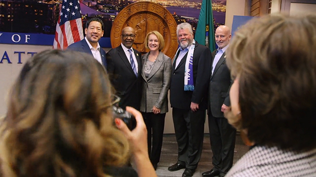 Seattle’s 150th Anniversary Reception Seattle’s 150th Anniversary Reception