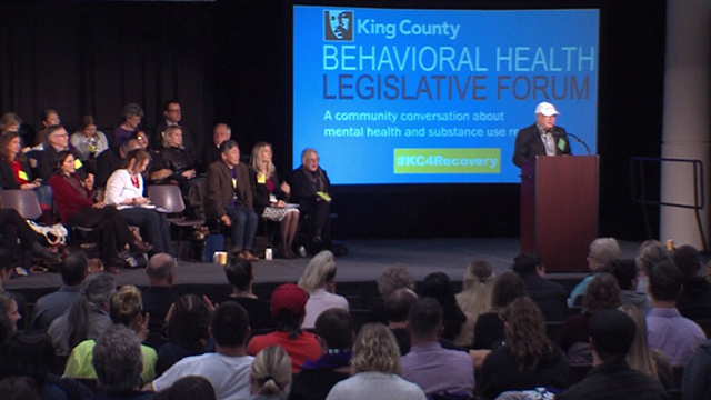 County hosts conversation about mental health & substance use recovery King County Behavioral Health Legislative Forum 2019