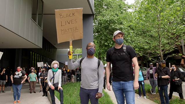 Marching for racial justice & equity in the arts 