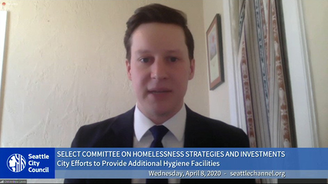 Select Committee on Homelessness Strategies & Investments 4/8/20