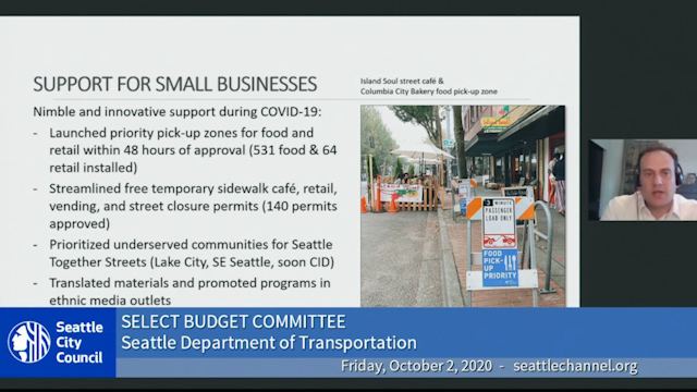 Select Budget Committee Session II 10/2/20