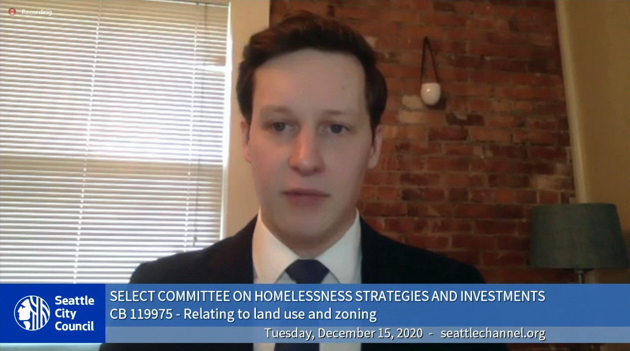 Select Committee on Homelessness Strategies & Investments 12/15/20