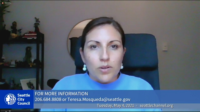 Finance & Housing Committee Public Hearing 5/4/21