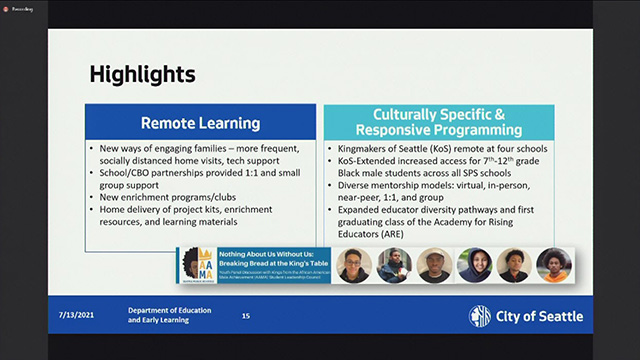 Governance and Education Committee 7/13/21