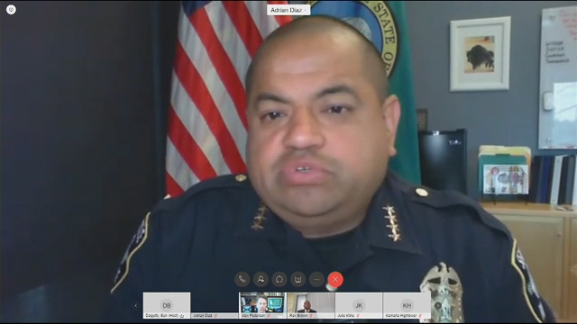 City of Seattle leaders discuss last weekend's gun violence  