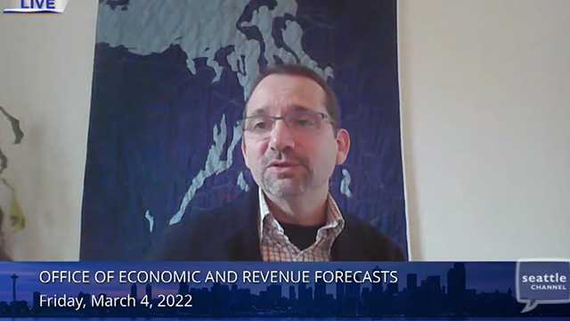 Economic and Revenue Forecast Council meeting of 3/4/22