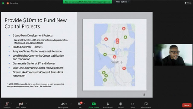 Seattle Park District Board Meeting 9/6/22