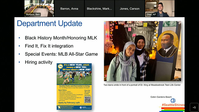 Board of Parks and Recreation Commissioners 2/9/23