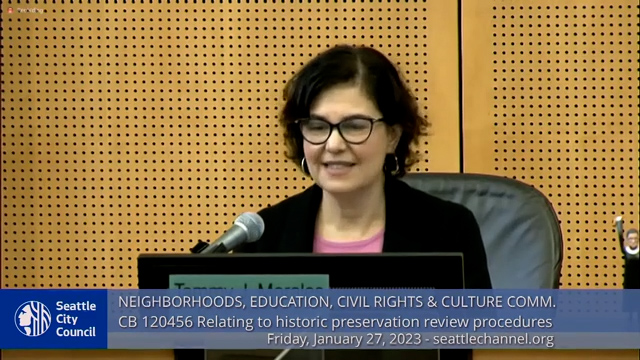 Neighborhoods, Education, Civil Rights & Culture Committee 1/27/23