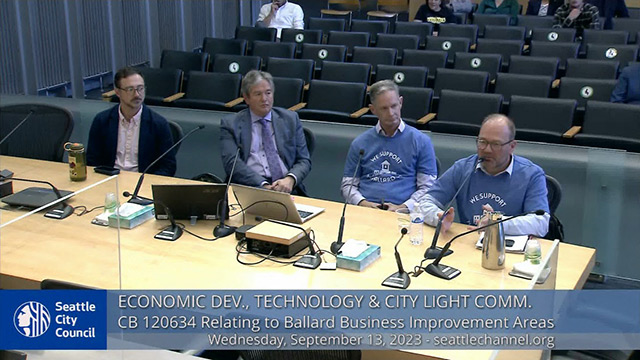 Economic Development, Technology & City Light Committee 9/13/23
