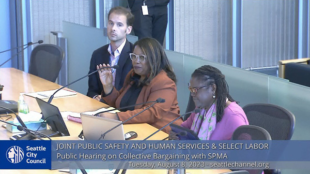 Public Safety & Human Services Committee - Special Joint Meeting with the Select Labor Committee - Public Hearing 8/8/23