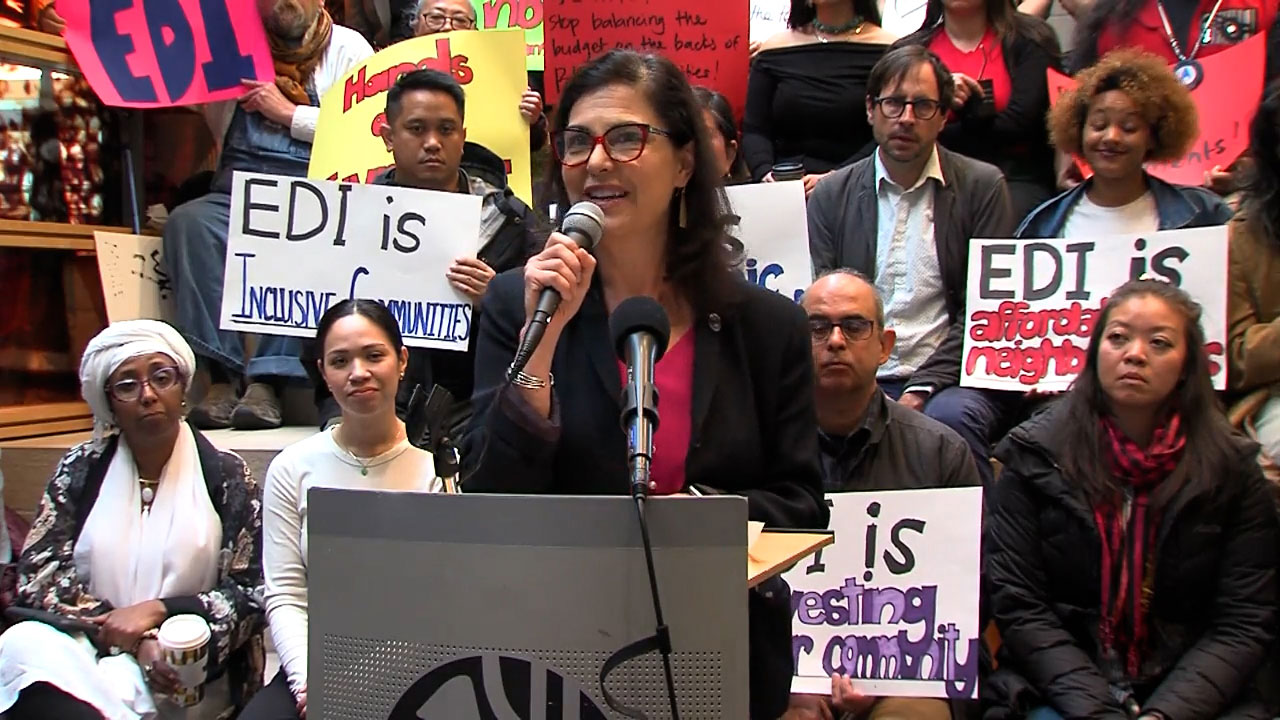 Councilmember Morales press conference