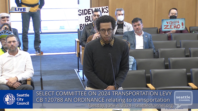 Select Committee on 2024 Transportation Levy Public Hearing 6/4/24