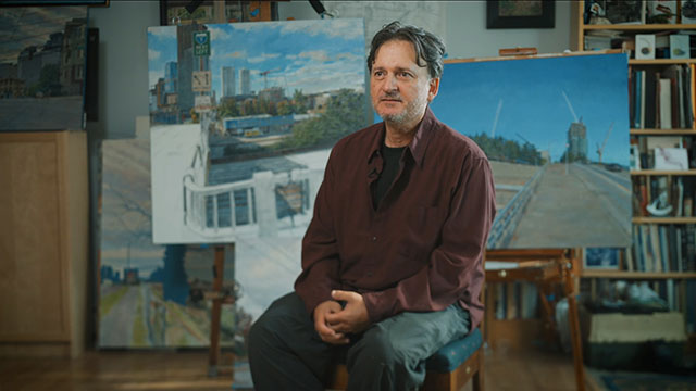 Art Zone: Michael Stasinos / representation urban landscape artist