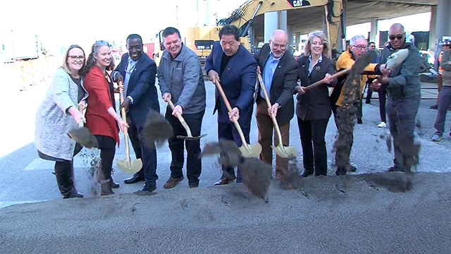 Mayor & SDOT break ground on East Marginal Way corridor improvements