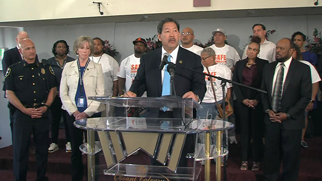 Mayor Harrell addresses Garfield High school gun violence