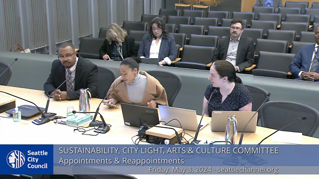 Sustainability, City Light, Arts & Culture 5/3/2024