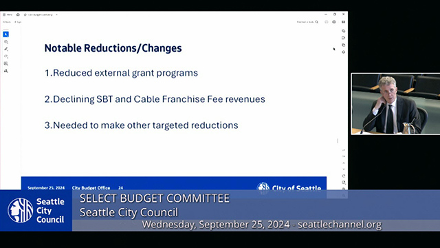 Select Budget Committee 9/25/24 Session II