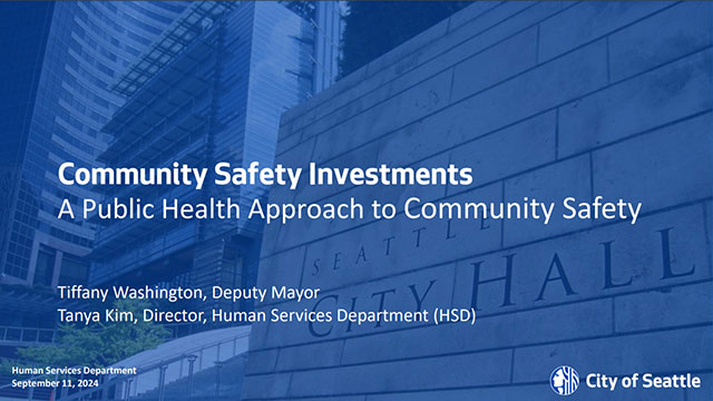 Housing & Human Services Committee 9/11/2024