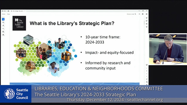 Libraries, Education & Neighborhoods 9/12/2024