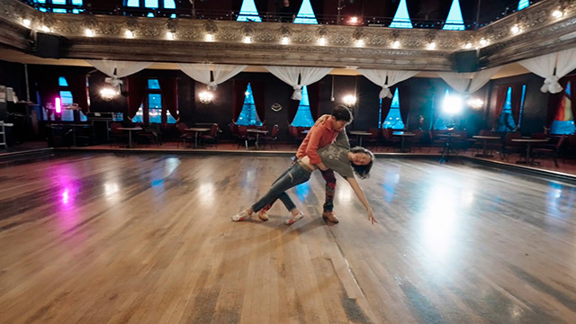 Art Zone: Hallie Kuperman & partner dance at Century Ballroom