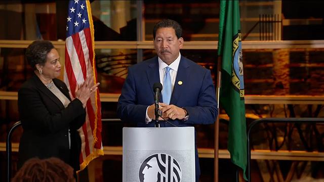 Mayor Harrell provides address to Seattleites