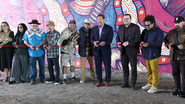 Ribbon-cutting ceremony of MEXART 2025: Migration & Belonging