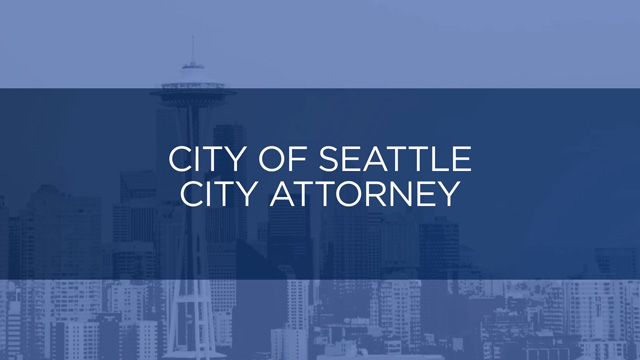 City of Seattle, City Attorney