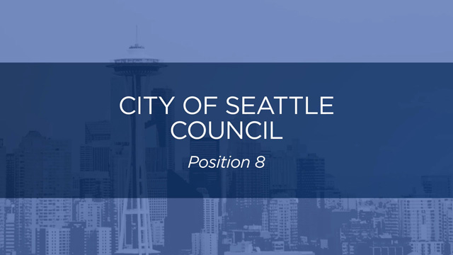 City of Seattle, Council Position 8
