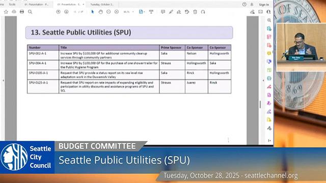 Select Budget Committee 10-28-25