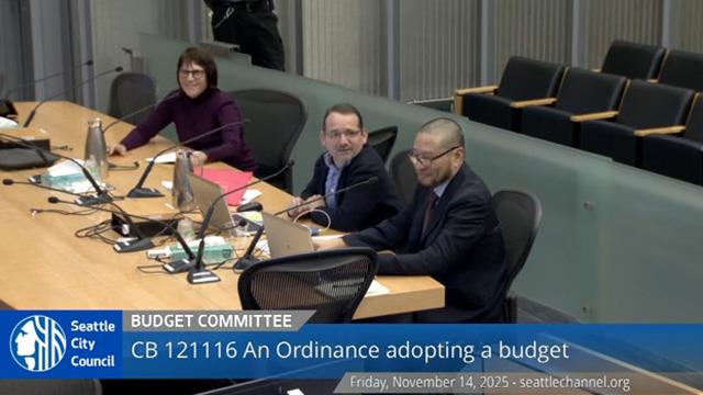 Select Budget Committee Session II 11-14-25