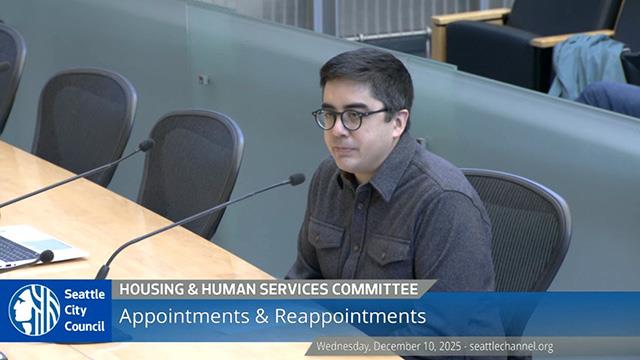 Housing & Human Services Committee 12-10-25