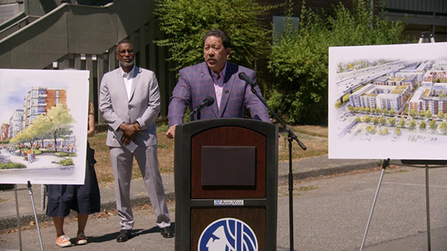 Mayor announces city investment to create hundreds of affordable homes in Northgate