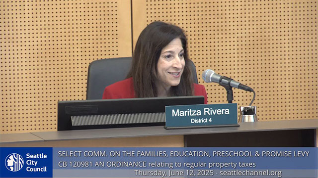 Select Committee on the Families, Education, Preschool, and Promise (FEPP) Levy 6-12-2025