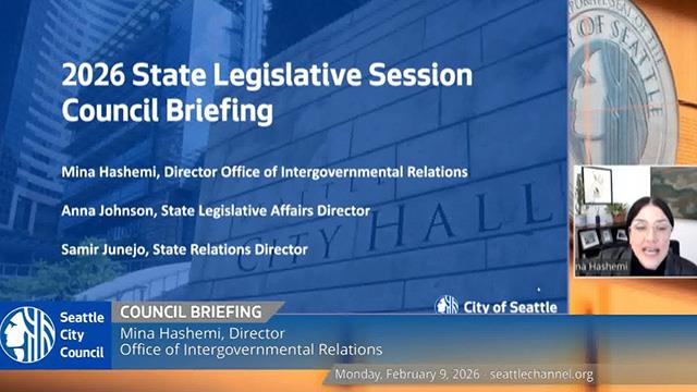 Council Briefing 2/2/26 on Explore Videos Page Council Briefing 2/2/26